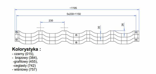 Blachodachówka Venecja, Wenecja, Budmat, Loara