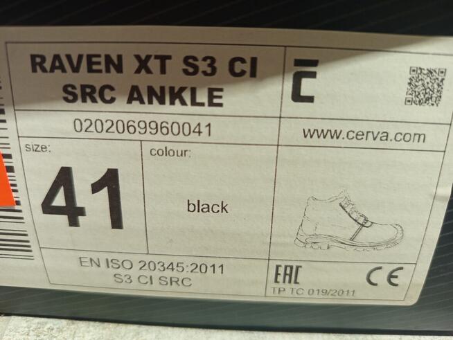 Buty RAVEN XT S3 CI SRC ANKLE roz. 41