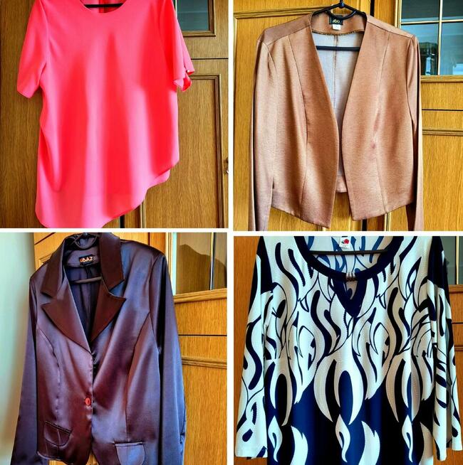 Żakiet, bolerko, bluzka, 48,44,XXL, XL