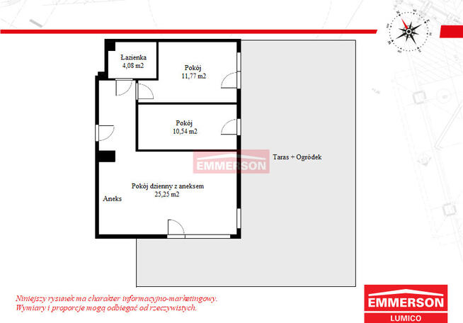 Kameralne, Widok na zieleń, 3-pokoje