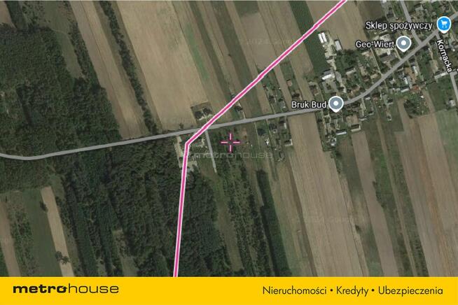 Duża działka rolno - leśna w Dąbrówce Stany!