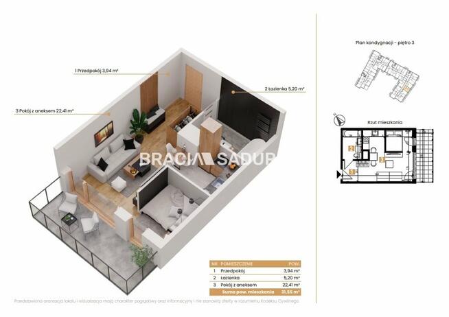 Mieszkanie Katowice Katowice, Ceglana