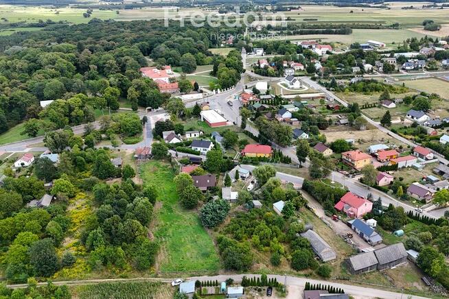 Działka 29,5 ar zabudowana domem do remont Korczew