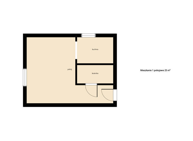 Kawalerka na sprzedaż- PARTER, dogodna lokalizacja