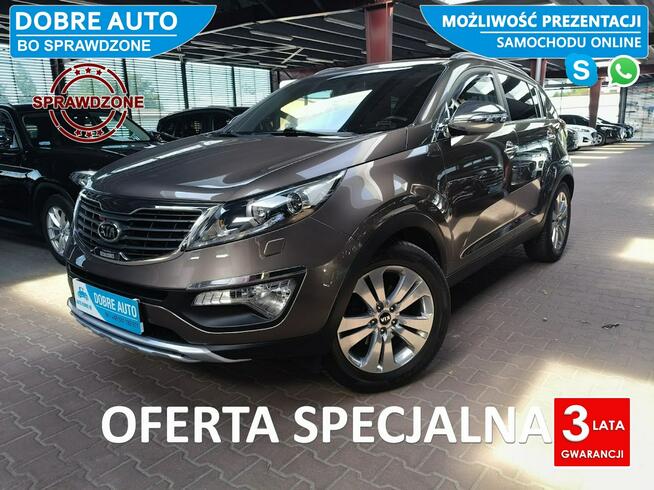 Kia Sportage 2.0 163 KM Kamera, Navi, Grzane Fotele Przód/Tył, HandsFree, Xenon