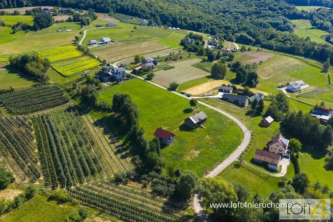 Działka budowlana Bilsko gm. Łososina Dolna