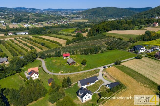 Działka budowlana Bilsko gm. Łososina Dolna