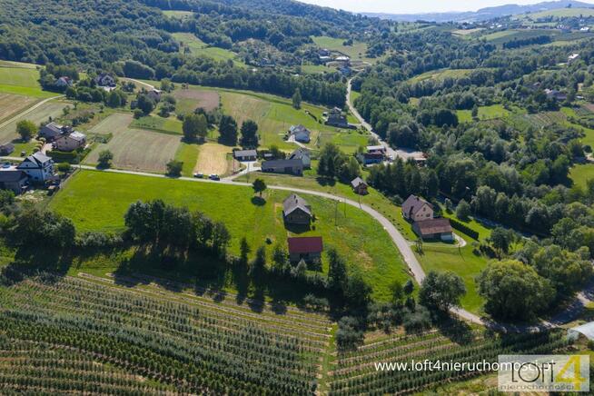 Działka budowlana Bilsko gm. Łososina Dolna