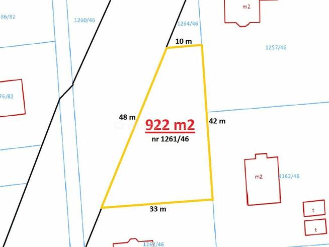 Parcela 922 m2 - Z pozwoleniem na budowę!