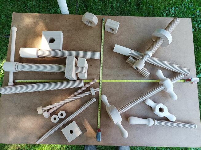 Akcesoria introligatorskie drewniane bookbinding accessories