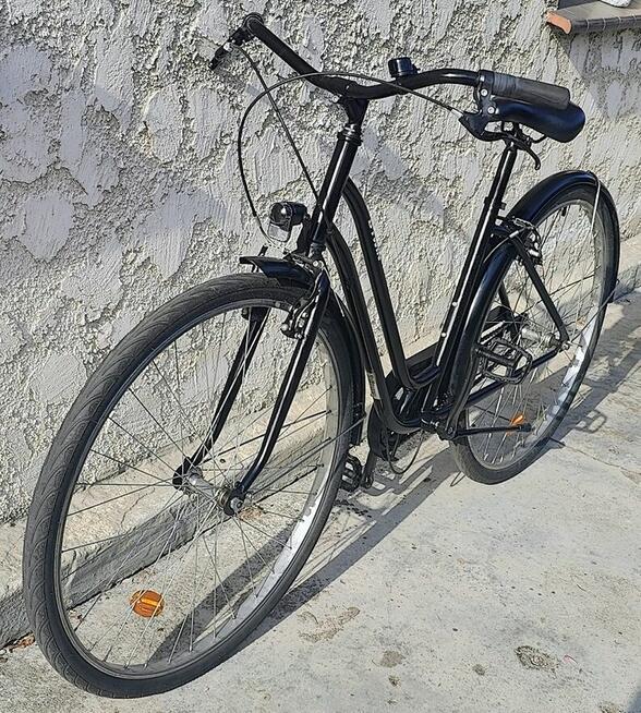 Rower Damski BTWIN Koła 28” Kolor Czarny Jak Nowy SPRAWNY J