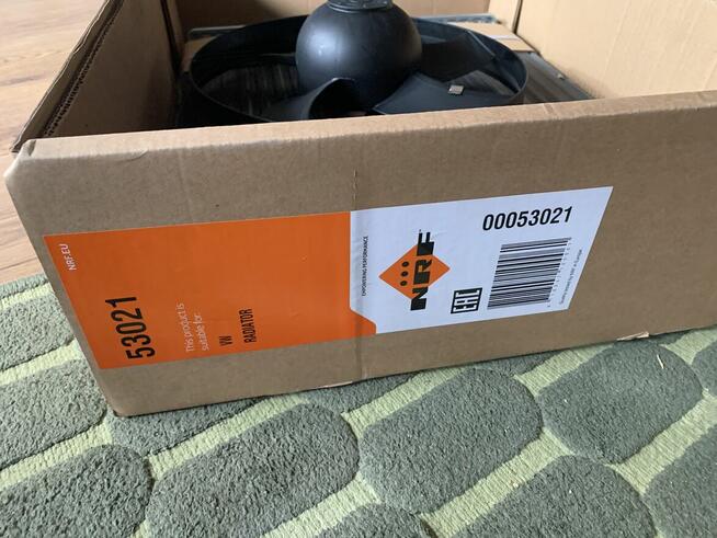 Sprzedam nową chłodnicę wody do samochodu z wentylatorem!!!