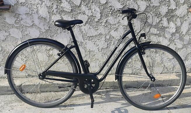 Rower Damski BTWIN Koła 28” Kolor Czarny Jak Nowy SPRAWNY J