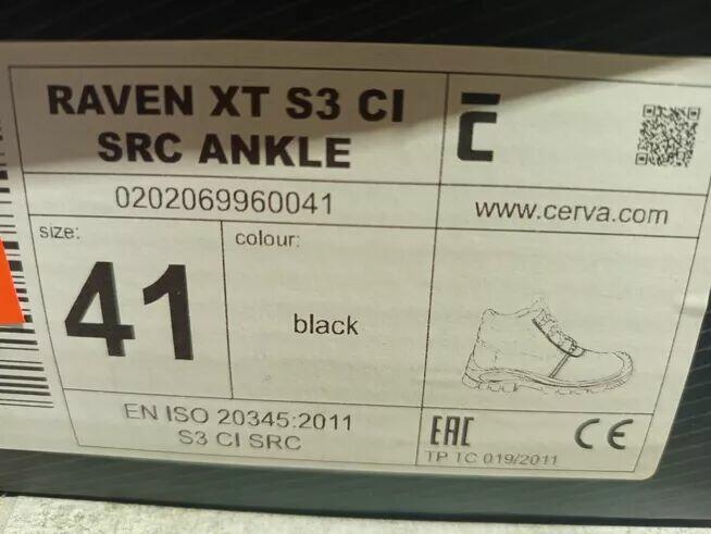 Buty RAVEN XT S3 CI SRC ANKLE roz. 39