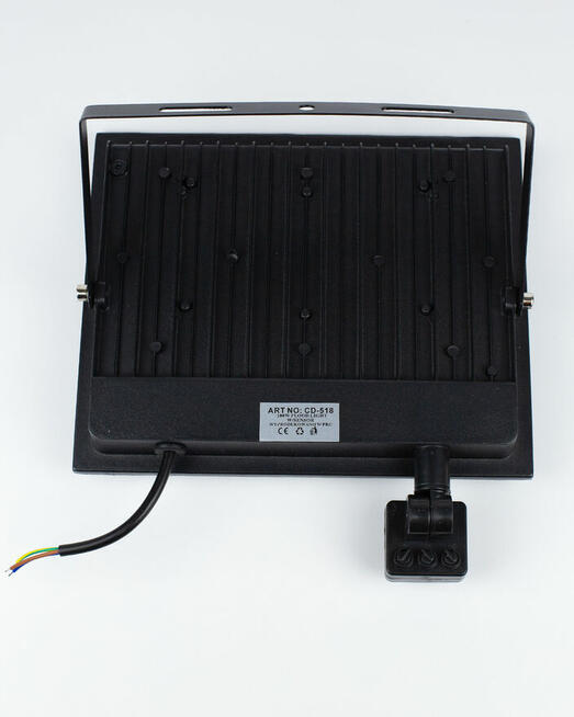 Naświetlacz LED 100W IP67 + czujnik ruchu PIR | 6500K | kąt