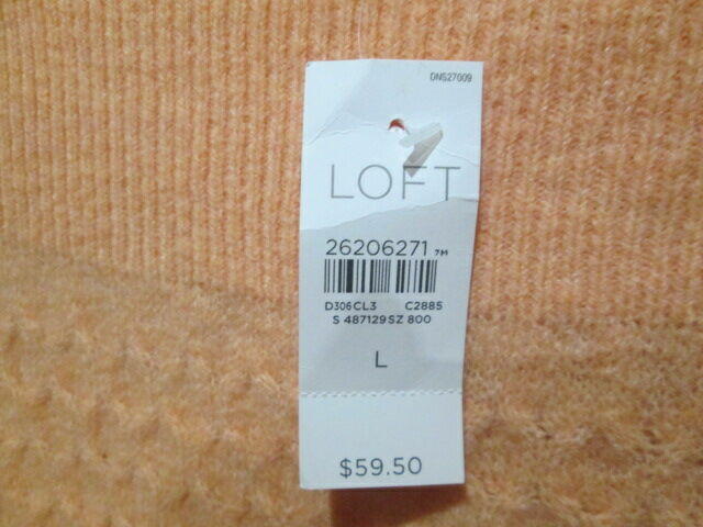 sweter akryl z USA marki Loft nowy rozm. XL