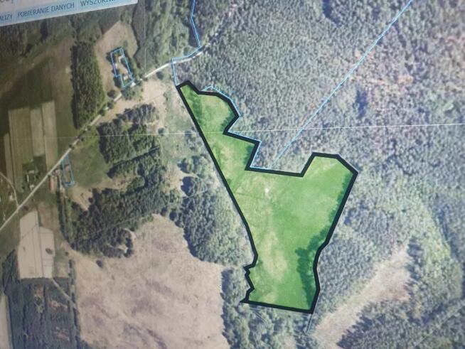 Sprzedam działkę rolną w Papierni 5,23 ha gm. Raków