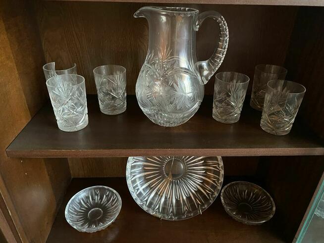 Stare kryształy i porcelana w bardzo dobrym stanie