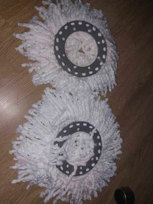 mop obrotowy 360 wkłady 16mm mikro fibra gruby