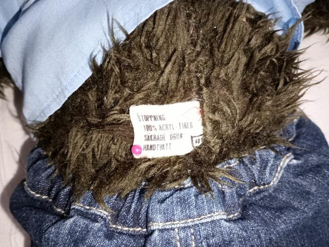 małpka monchhichi duża 45 cm - unikat