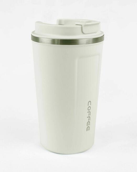 Kubek termiczny z wyświetlaczem temperatury LED stal nierdz