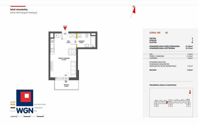 Mieszkanie Warszawa Praga Południe, Żupnicza / Chodakowska