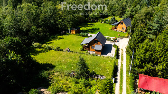 Mazury / działka / domek nad jeziorem / Bogacko