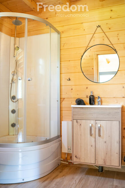 Mazury / działka / domek nad jeziorem / Bogacko