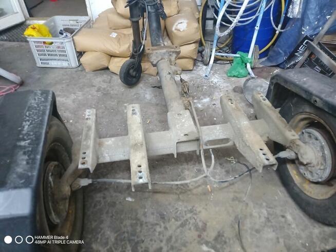 Podwozie do przyczepki samochodowej