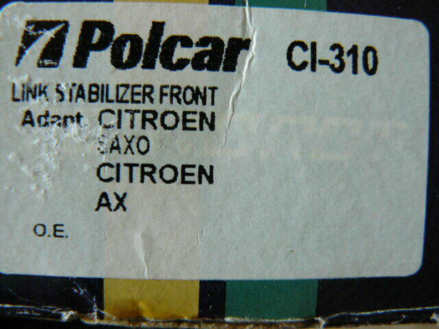 Citroen Saxo, AX,Peugeot 106,406 lacznik stabilizatora 10 zl