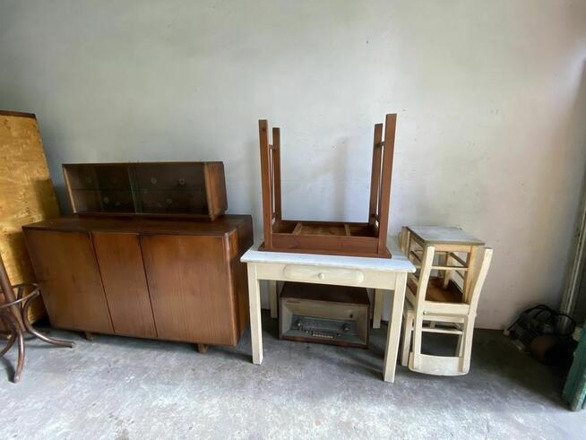 STARE MEBLE - szafa kredens inne stare meble - dobry stan