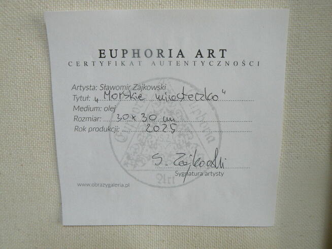 Obraz olejny ITALY - Sławomir Zajkowski - Oryginał sygnowany