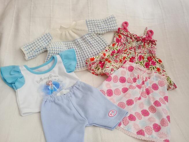 lalka baby born z akcesoriami duży zestaw