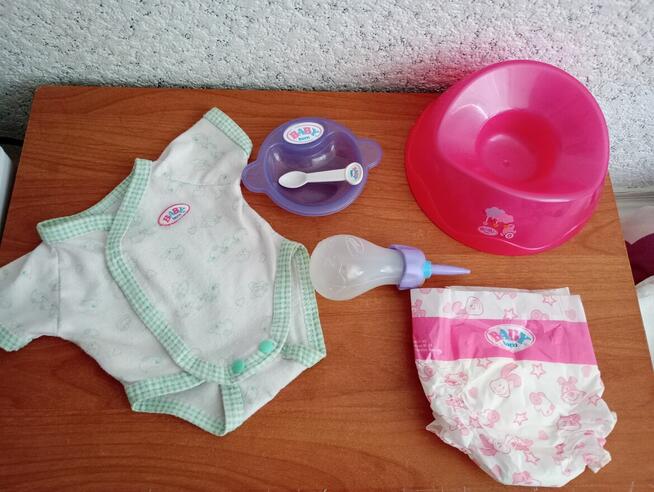 lalka baby born z akcesoriami duży zestaw