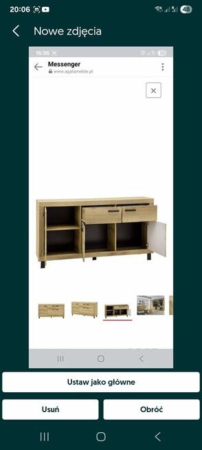 Szafa + szafka rtv oraz półka