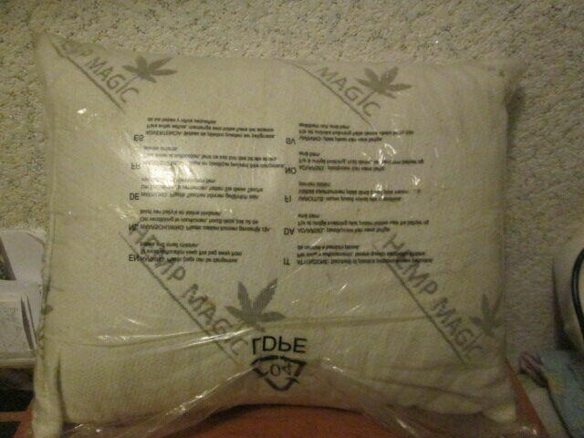 poduszka ortopedyczna do spania Hemp Magic - nowa