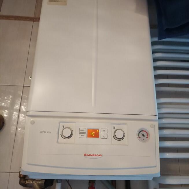 Dwufunkcyjny kocioł gazowy Immergas