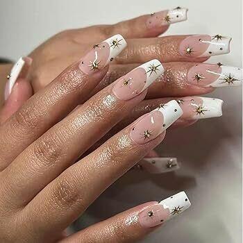 Tipsy żelowe manicure różne wzory oryg. pudełko