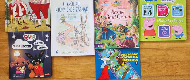 Zestaw książek dla dzieci 20 sztuk