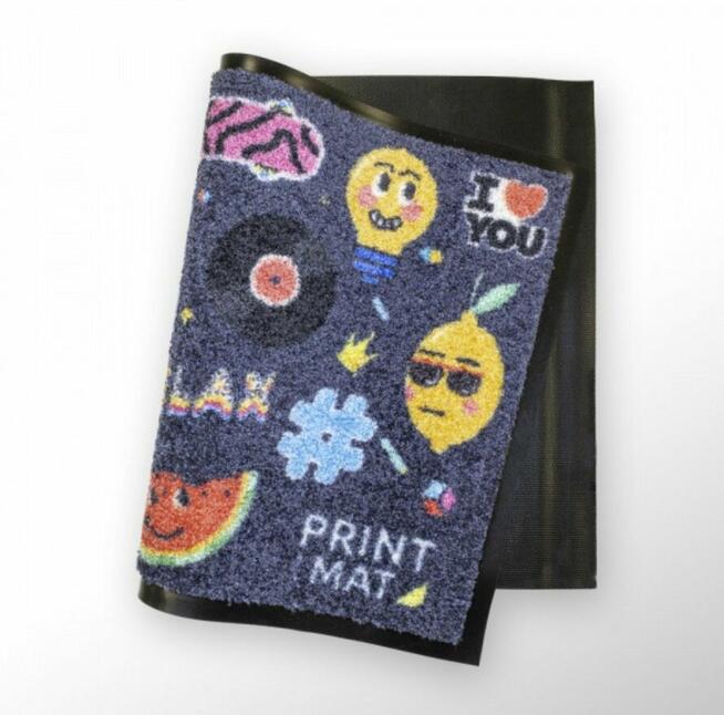 Mata z logo Globo pod wymiar z najazdem 1.5 mm grubość maty