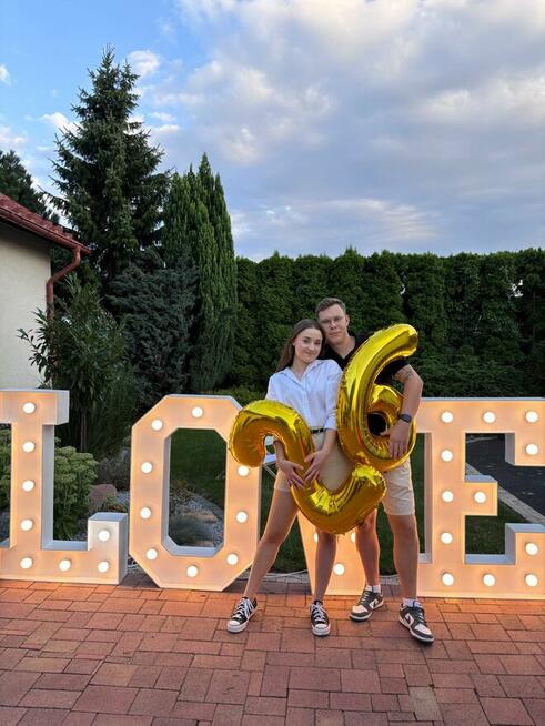 love napis led świetlny