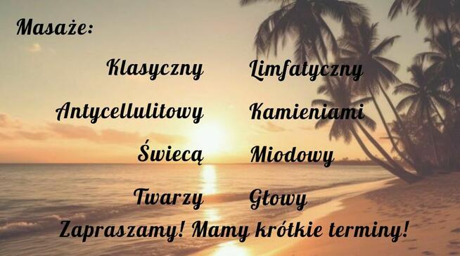 Masaży w Studio masażu Relax.