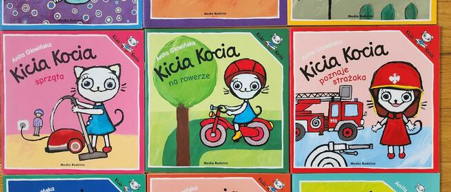 Zestaw książek Kicia Kocia Anita Głowińska