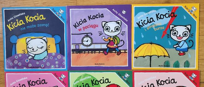 Zestaw książek Kicia Kocia Anita Głowińska