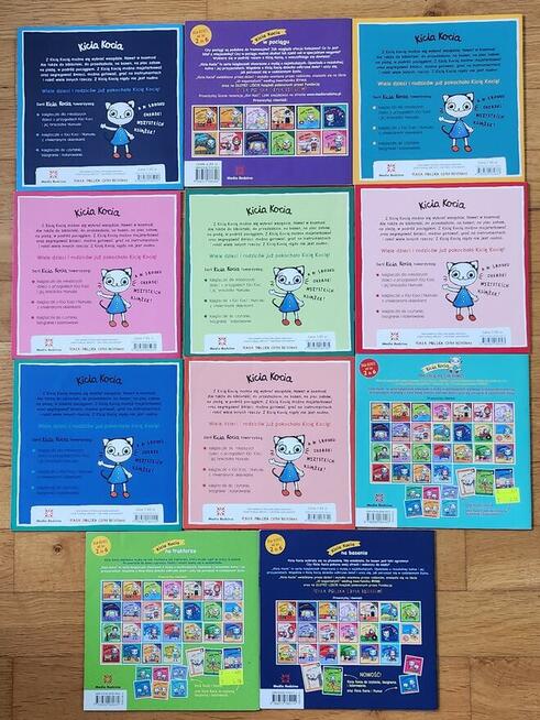 Zestaw książek Kicia Kocia Anita Głowińska