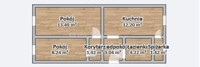 45 m2 w zabytkowej kamienicy! Do własnej aranżacji