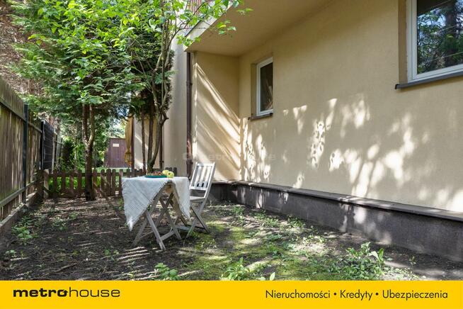 M2 z balkonem, ogródkiem i widokiem na zieleń