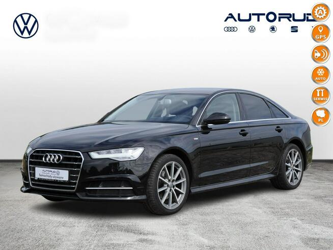 Audi A6 1.8 TFSI 190KM S-line BOSE LED PL Salon Skóra Valcona FV marża