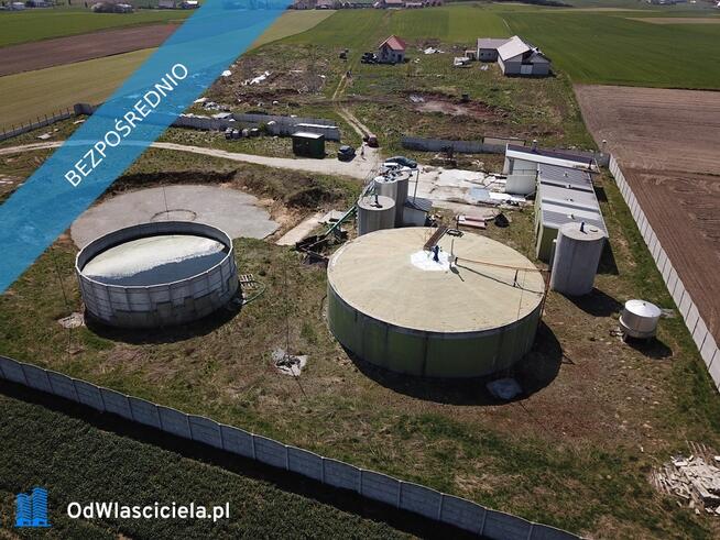 Syndyk: działka zabudowana biogazownią