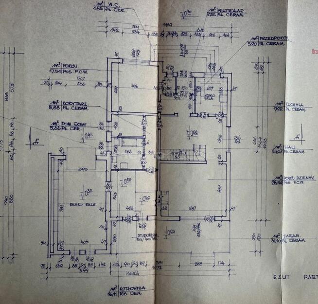 Na sprzedaż dom w Ksawerowie-duża działka,3 garaże